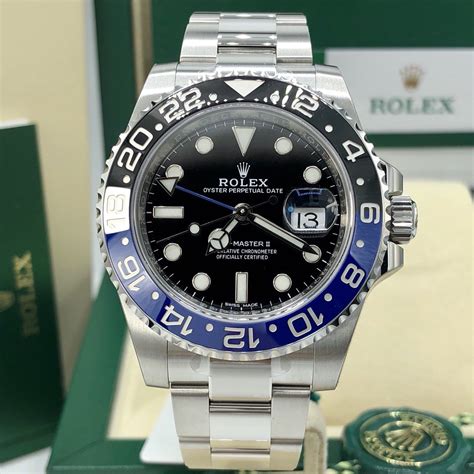 retail price of rolex batman|Batman Rolex unworn for sale.